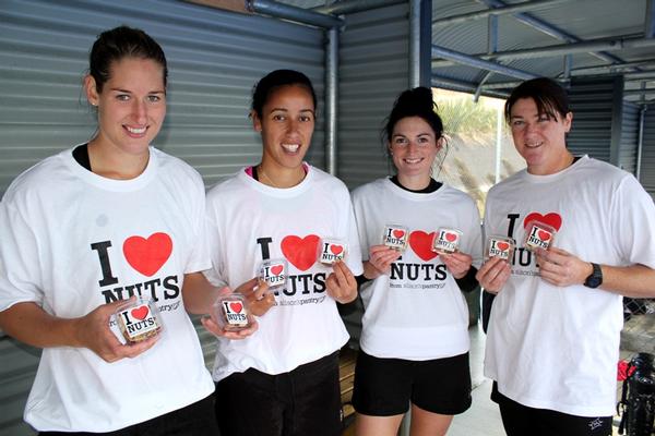 Women's Black Sticks - Clarissa Eshuis, Melody Cooper, Cathryn Finlayson and Bianca Russell